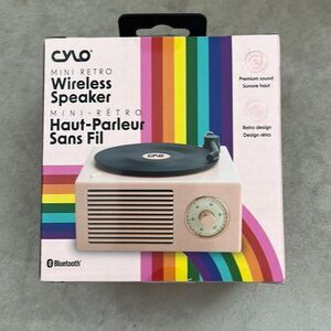 NEW IN BOX! Cylo Mini Retro Speaker